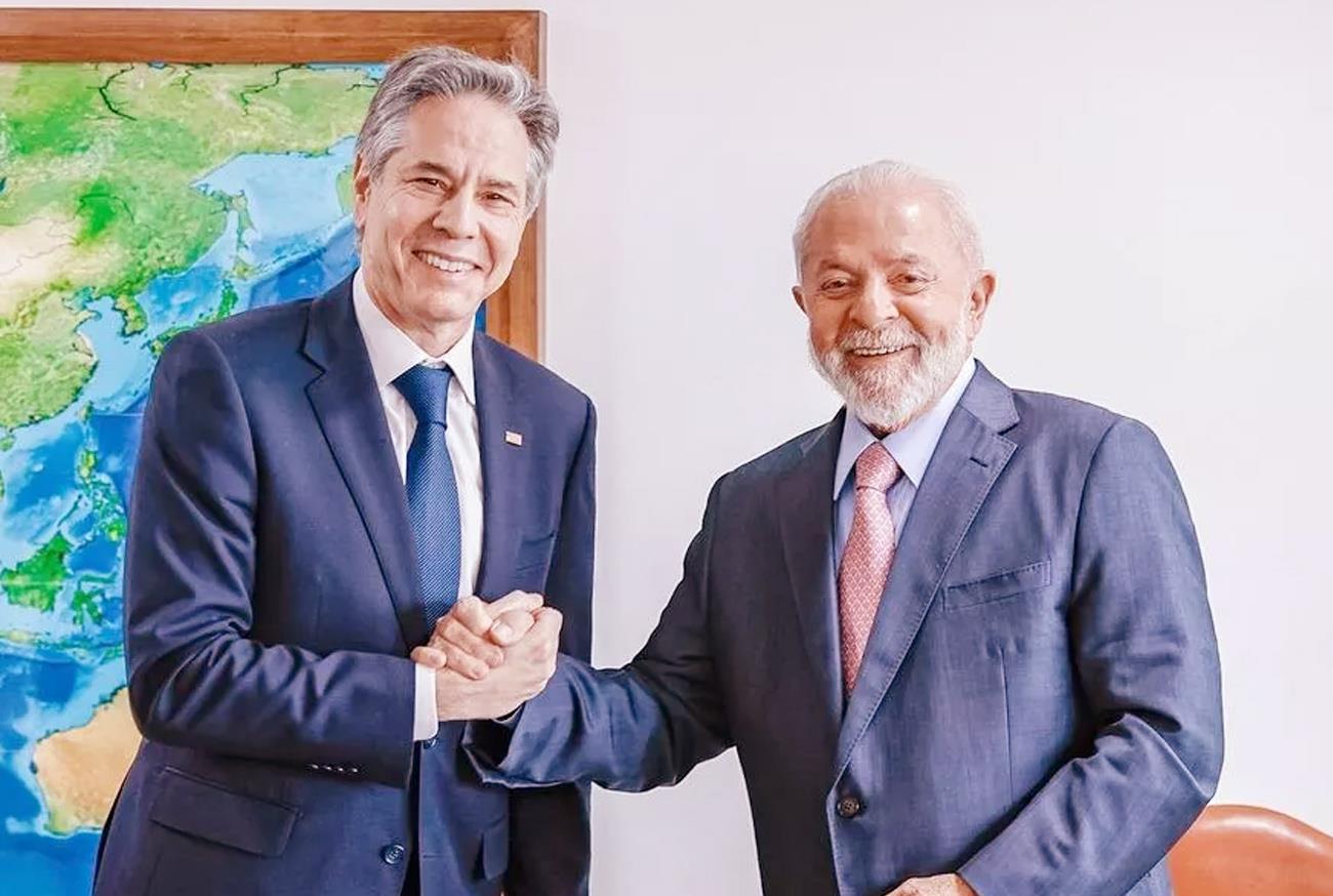 Lula e Blinken reforçam aliança e isolamento de Netanyahu se amplia