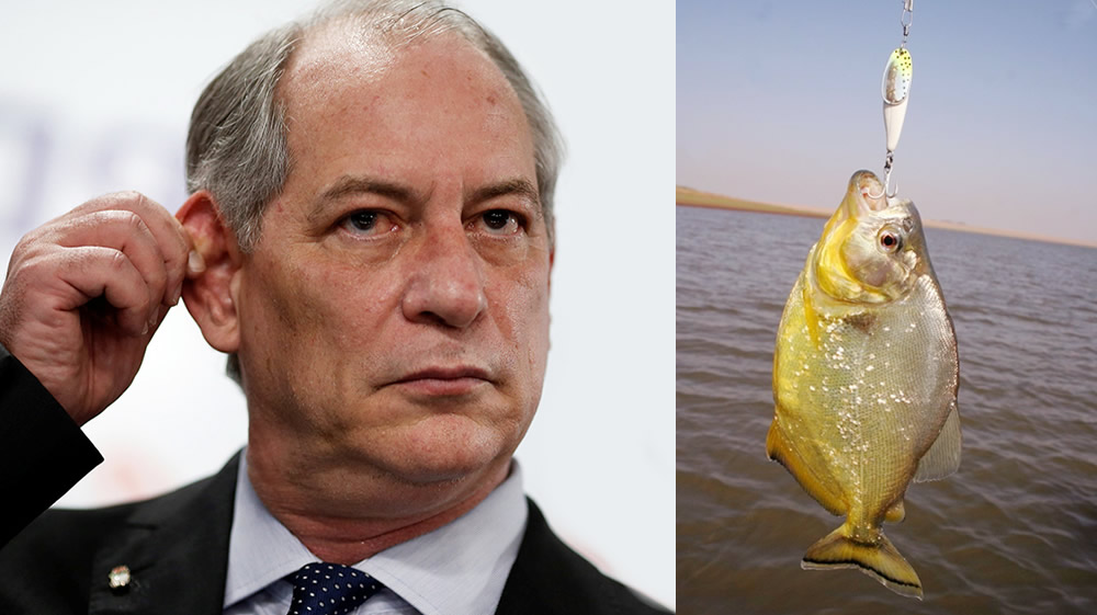 Unificação progressista segue sem Ciro Gomes que morre como peixe “pela boca” pelas besteiras que fala