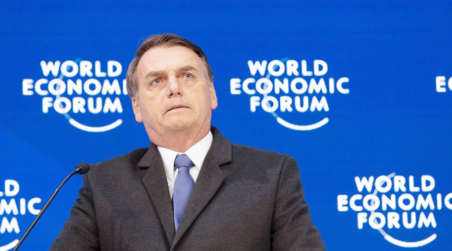 Bolsonaro promove vergonha histórica do Brasil em Davos