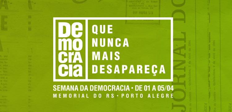 Participe da Semana da Democracia