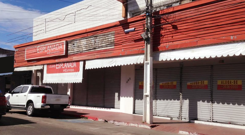 Falta de investimento municipal fecha lojas no centro de Iguatu