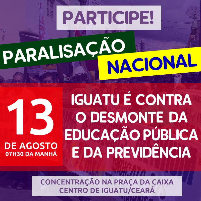 #13AGO #13AGOIguatu