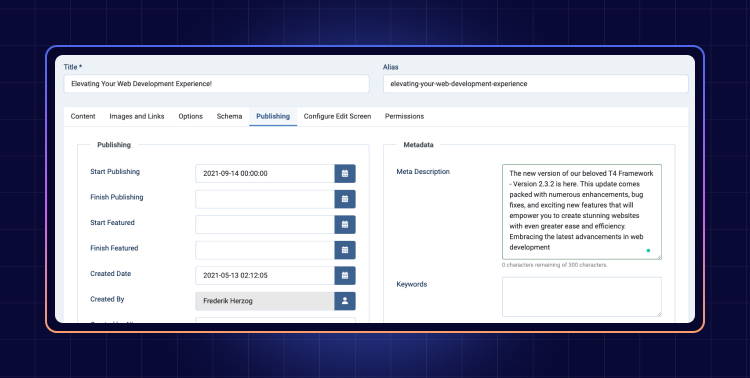 Saiba quais são os novos e aprimorados recursos do Joomla 5