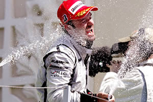 Centésima vitória na Fórmula 1 é do boa gente Rubens Barrichello
