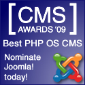 Joomla! na disputa do CMS Awards 2009